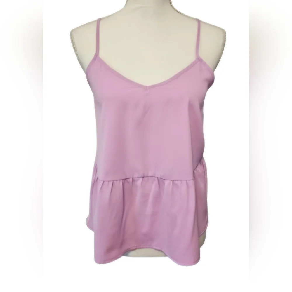Olive and Oak Lavender Spaghetti Strap Tank Top Women's Size Small NWT